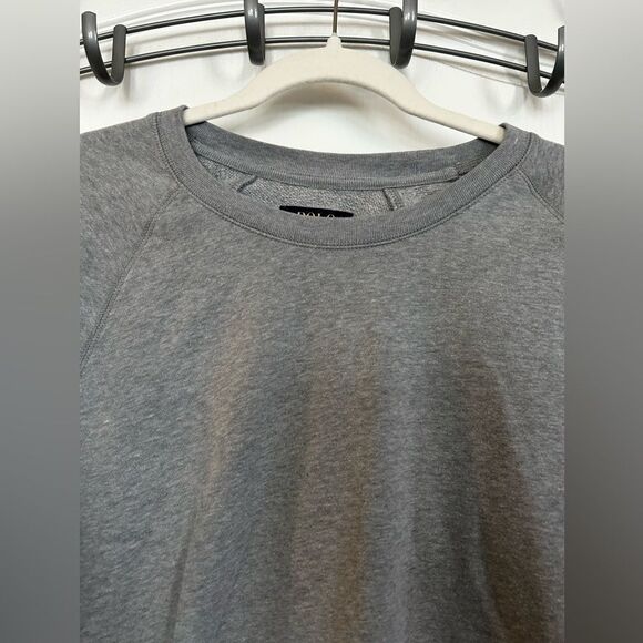 Polo Ralph Lauren Raglan Grey Crewneck Regular Fit Mens Sleepwear Sweatshirt L - Picture 3 of 11